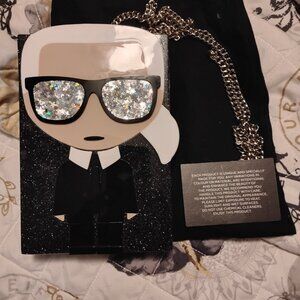 New Karl Langeerfeld clutch bag